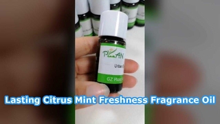 Cytrusowo-miętowy olejek perfumowany o długotrwałej świeżości